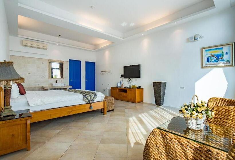 اتاق استاندارد با تخت بزرگ, Xiao Liuqiu Mediterranean B&b