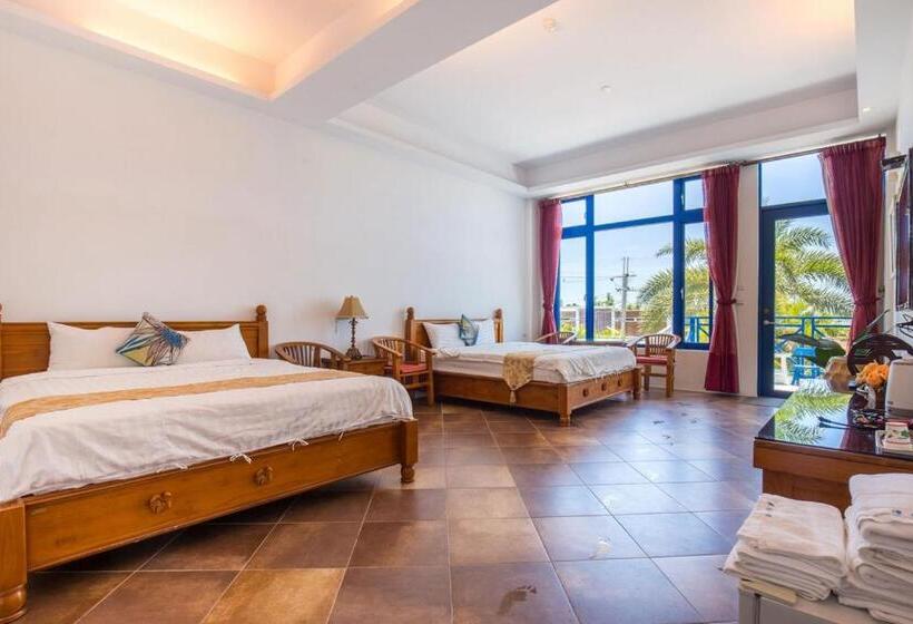 اتاق لوکس چهار تخته, Xiao Liuqiu Mediterranean B&b