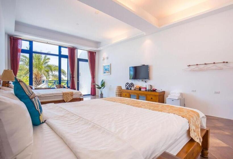 اتاق لوکس چهار تخته, Xiao Liuqiu Mediterranean B&b