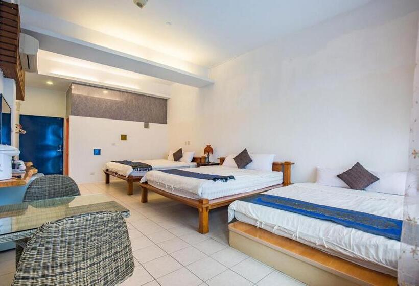 اتاق خانوادگی با چشم‌انداز دریا, Xiao Liuqiu Mediterranean B&b