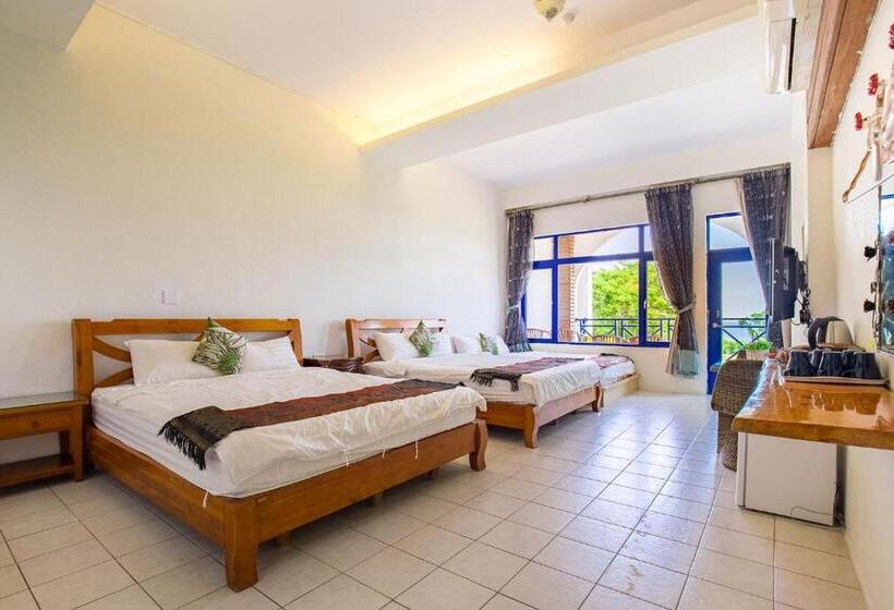 اتاق خانوادگی با چشم‌انداز دریا, Xiao Liuqiu Mediterranean B&b