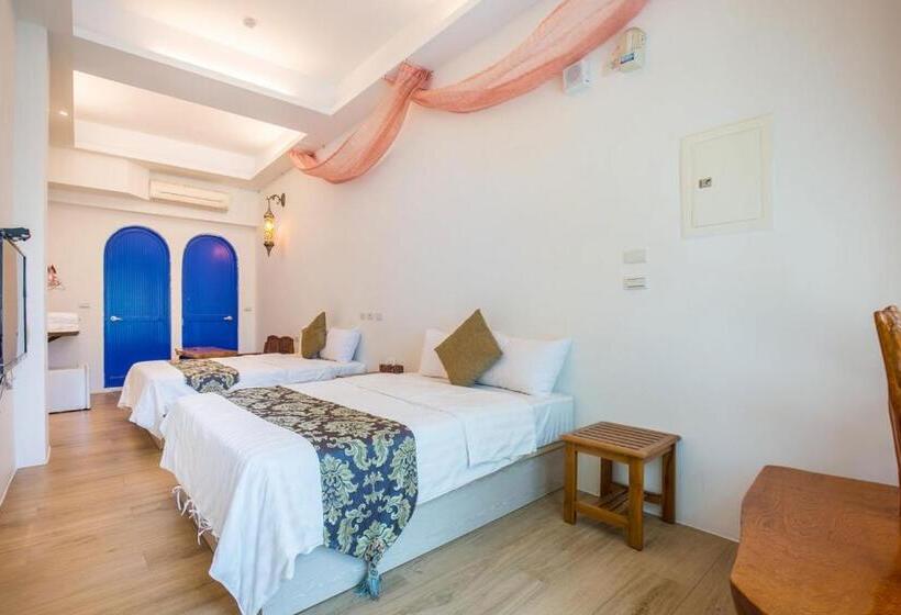 اتاق استاندارد چهار تخته, Xiao Liuqiu Mediterranean B&b