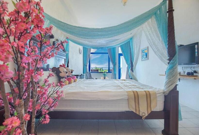 اتاق استاندارد با چشم‌انداز دریا, Xiao Liuqiu Mediterranean B&b