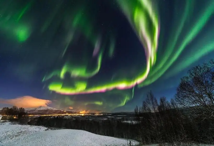 Huoneisto 1 Makuuhuone, Aurora Borealis Observatory