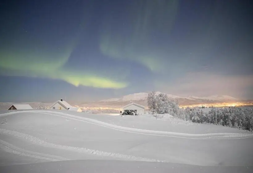 Villa 1 Makuuhuone, Aurora Borealis Observatory