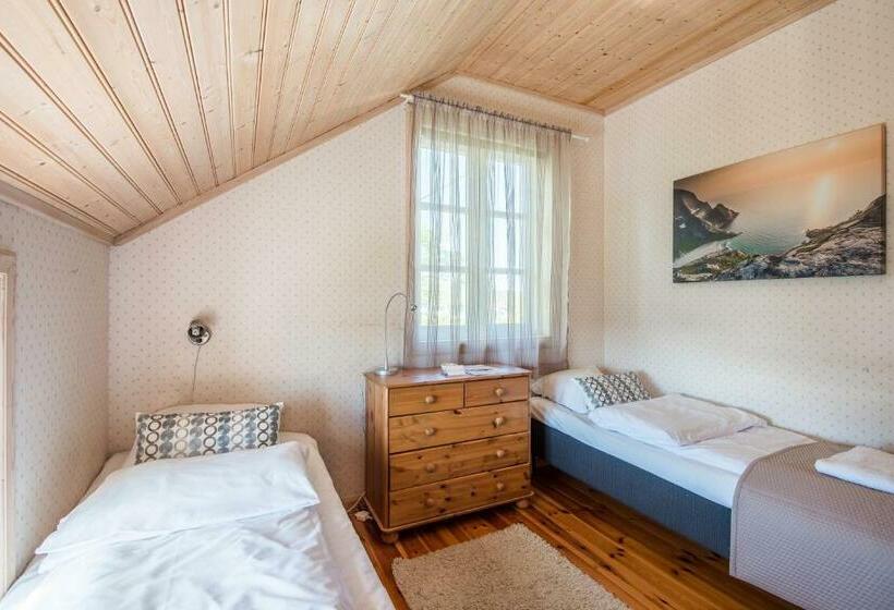 غرفة قياسية مطلّة علي البحر, Villa Ballstad