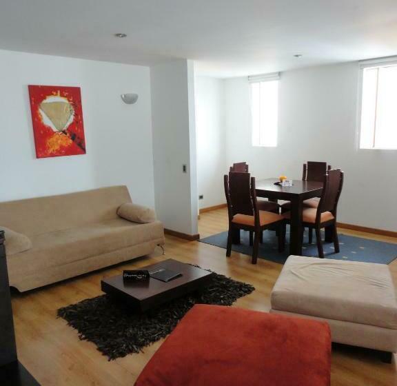 带1个卧室的顶楼公寓, Monterosa Apartamentos Amoblados