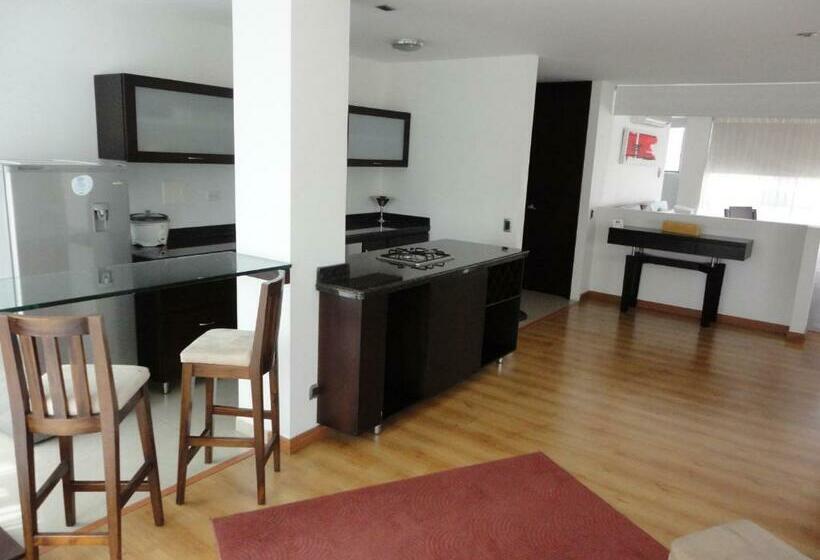 带1个卧室的顶楼公寓, Monterosa Apartamentos Amoblados