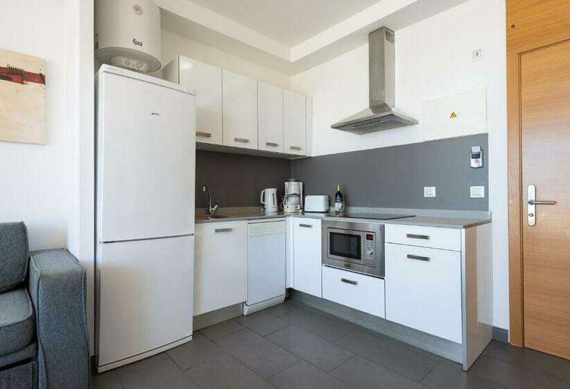 شقة سوبيريور غرفة نوم واحدة مطلّة علي البحر, Holiday Club Puerto Calma