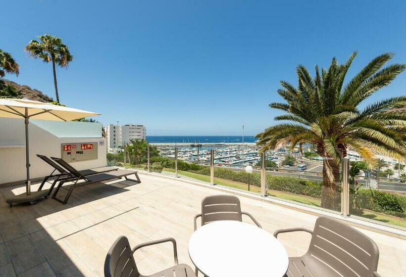 带有一个卧室和海景的高级公寓, Holiday Club Puerto Calma