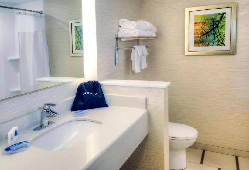 キングサイズベッドのスタンダードルーム, Fairfield Inn & Suites By Marriott Princeton