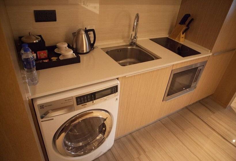 Студия Стандарт Двуспальная Кровать, Hilton Suzhou