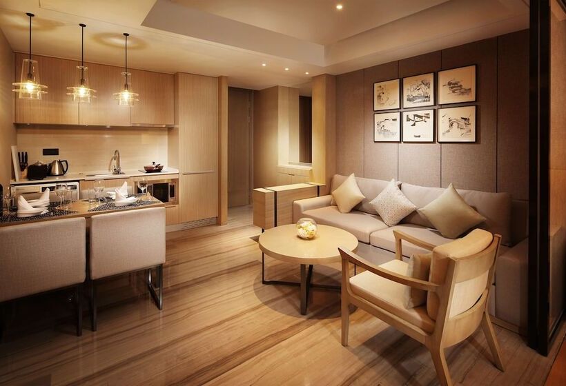 Студия Стандарт Двуспальная Кровать, Hilton Suzhou