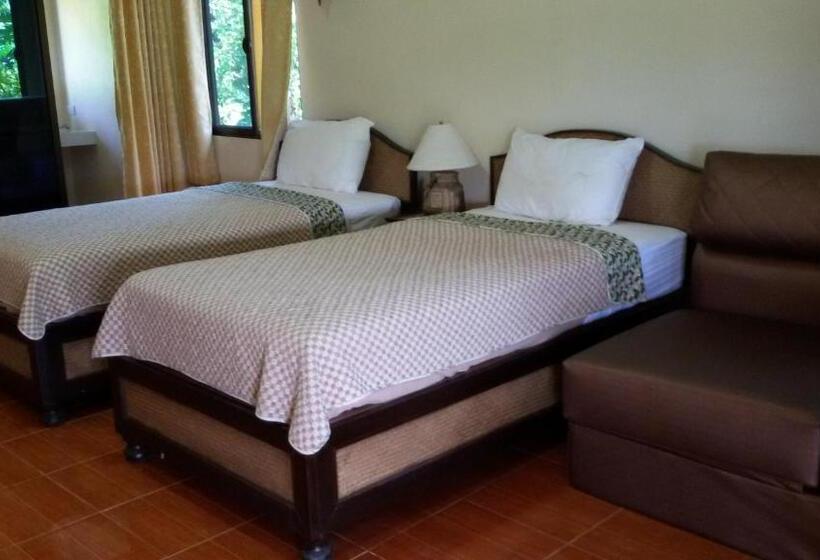 חדר סטנדרט עם מרפסת, Ban Rai Tin Thai Ngarm Eco Lodge