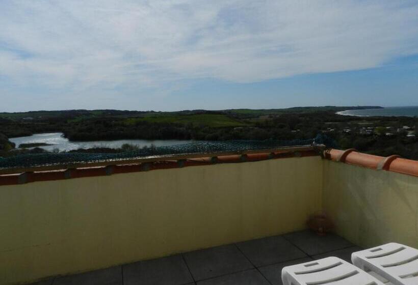 غرفة قياسية إطلالة جانبية علي البحر, Hôtel Le Vivier Wissant   Vue Mer   Côte D Opale   Baie De Wissant   2caps