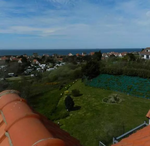 サイドオーシャンビュースタンダードルーム, Hôtel Le Vivier Wissant   Vue Mer   Côte D Opale   Baie De Wissant   2caps