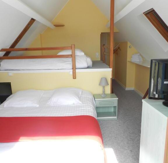 غرفة قياسية إطلالة جانبية علي البحر, Hôtel Le Vivier Wissant   Vue Mer   Côte D Opale   Baie De Wissant   2caps