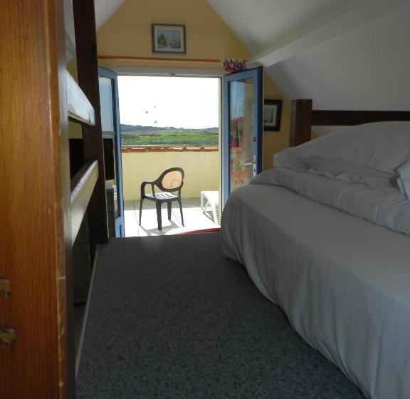 غرفة عائلية ذات إطلالة جانبية على البحر, Hôtel Le Vivier Wissant   Vue Mer   Côte D Opale   Baie De Wissant   2caps