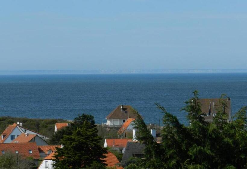 غرفة قياسية مطلّة علي البحر مزوَّدة بشُرفة, Hôtel Le Vivier Wissant   Vue Mer   Côte D Opale   Baie De Wissant   2caps