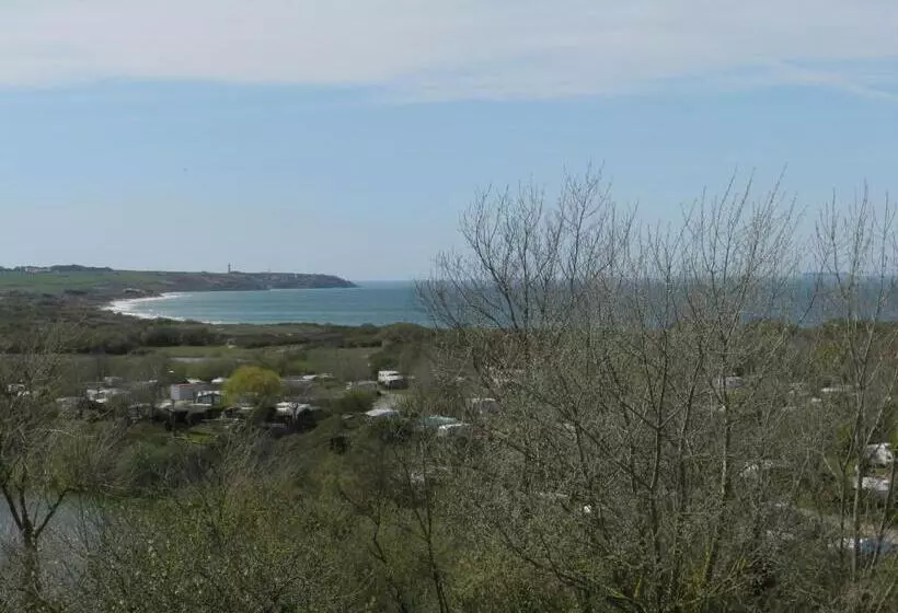 オーシャンビュースタンダードルームバルコニー付き, Hôtel Le Vivier Wissant   Vue Mer   Côte D Opale   Baie De Wissant   2caps