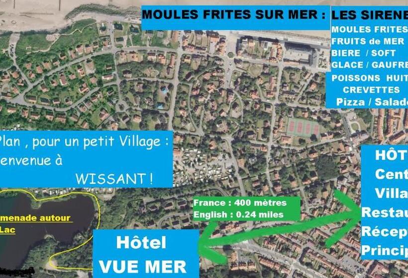 Номер Стандарт Боковой Вид на Море, Hôtel Le Vivier Wissant   Vue Mer   Côte D Opale   Baie De Wissant   2caps