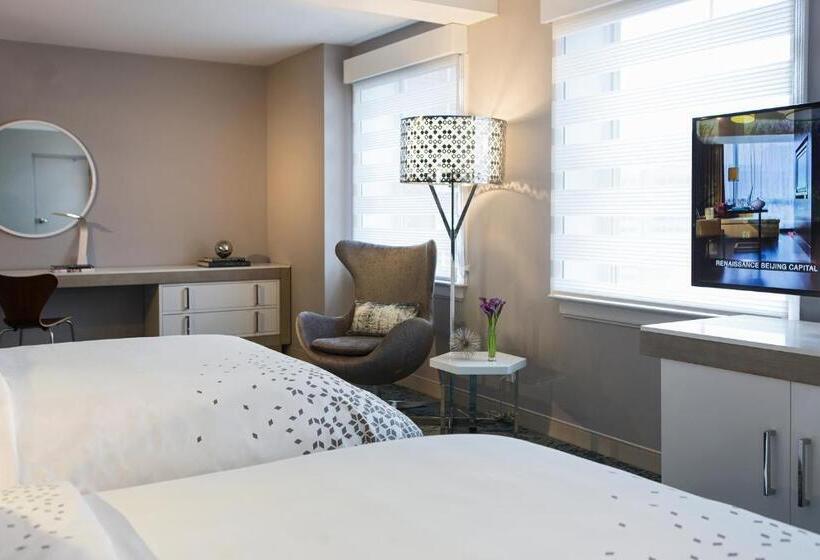 חדר סטנדרט עם מיטת קווין, Renaissance Albany