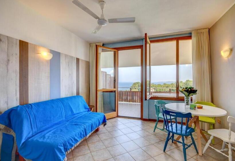 バルコニー付き１ベッドルームアパートメント, Apparthotel San Sivino