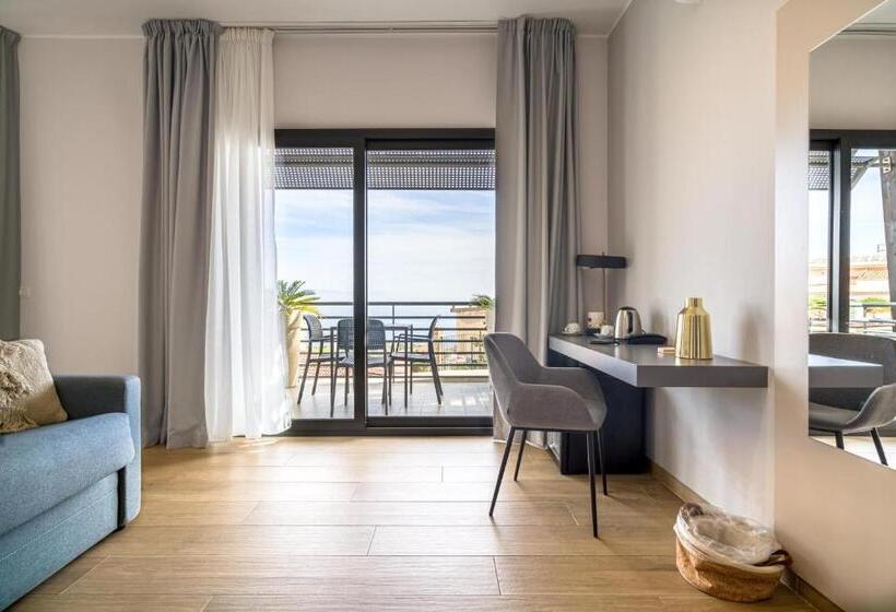 サイドシービューファミリールーム, Taormina Palace