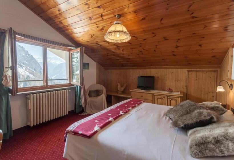 침실 2개 스위트, Vallee Blanche Courmayeur