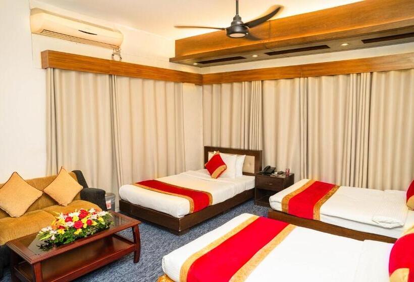 اتاق سوپریور سه تخته, Air Inn Dhaka Airport View