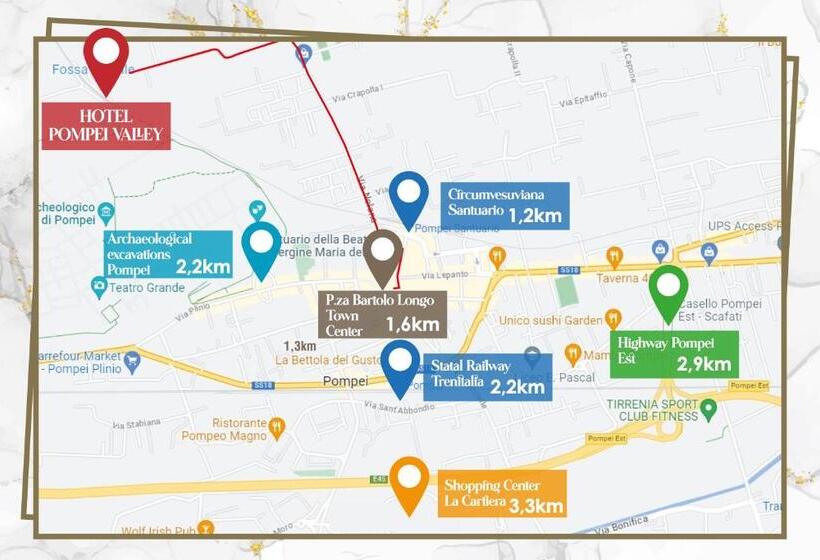 غرفة قياسية, Albergo Pompei Valley