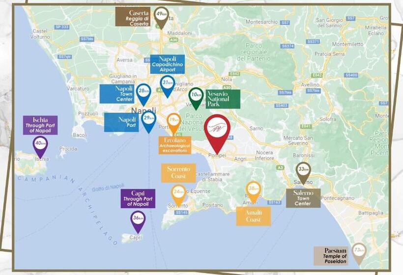 غرفة قياسية لذوى الاحتياجات الخاصة, Albergo Pompei Valley