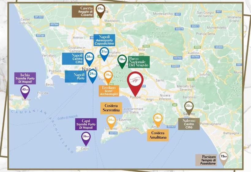 غرفة قياسية لذوى الاحتياجات الخاصة, Albergo Pompei Valley