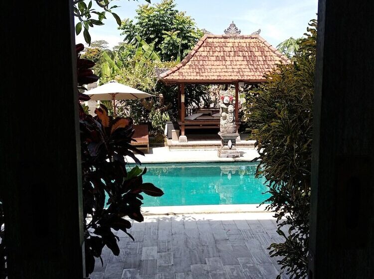 חדר דלוקס נוף בריכה, Intan Villa & Suite Ubud