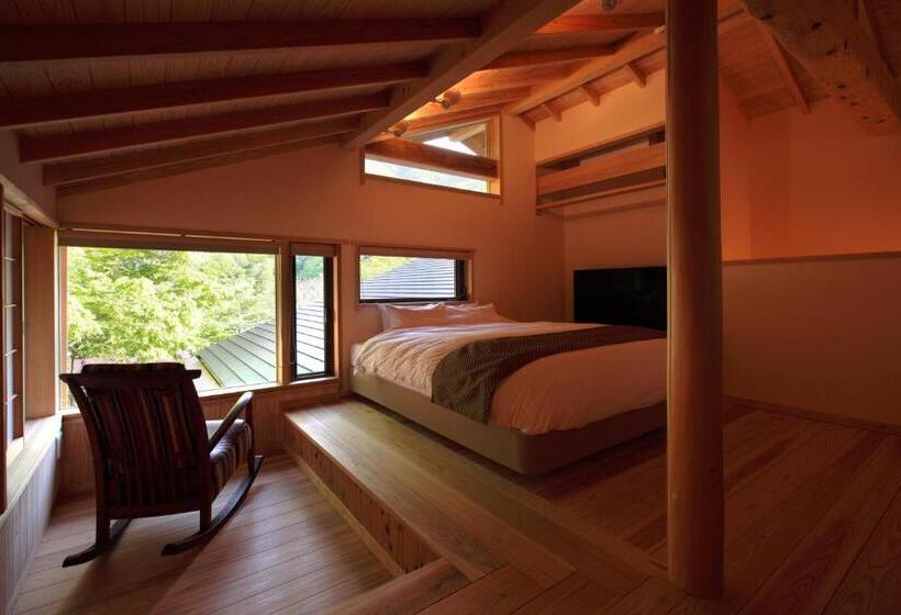 Standard room with outdoor bath, Syoubun