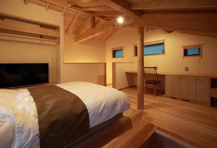 Standard room with outdoor bath, Syoubun