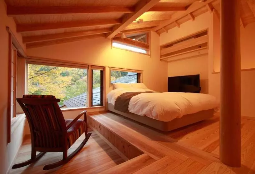 Standard room with outdoor bath, Syoubun