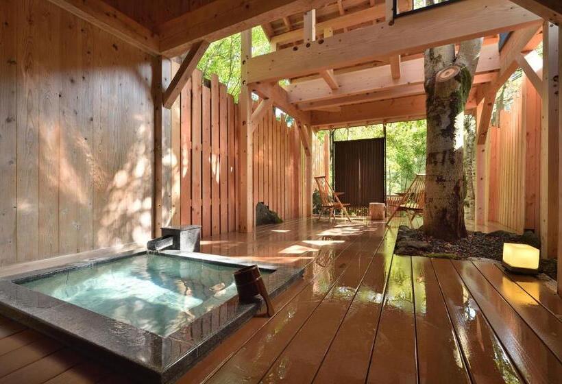 Standard room with outdoor bath, Syoubun
