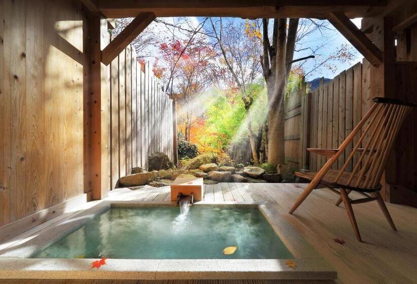 Standard room with outdoor bath, Syoubun