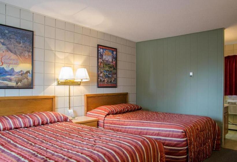 ２ダブルベッドのスタンダードルーム, Plains Motel