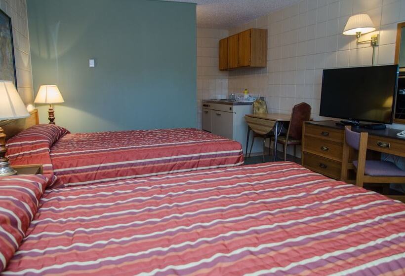 Номер Стандарт 2 Двуспальные Кровати, Plains Motel