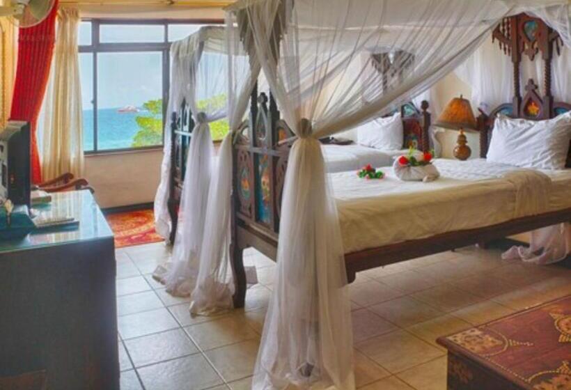 اتاق لوکس با چشم‌انداز دریا, Africa House Zanzibar