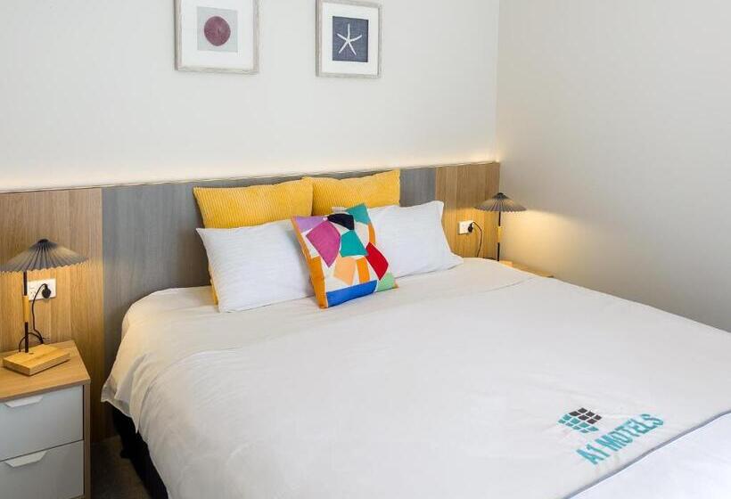 침실 2개 스위트, A1 Motels And Apartments Port Fairy