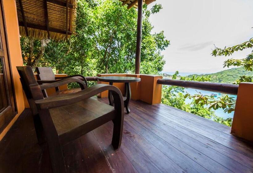 اتاق لوکس با چشم‌انداز دریا, Baan Talay Resort & Yoga