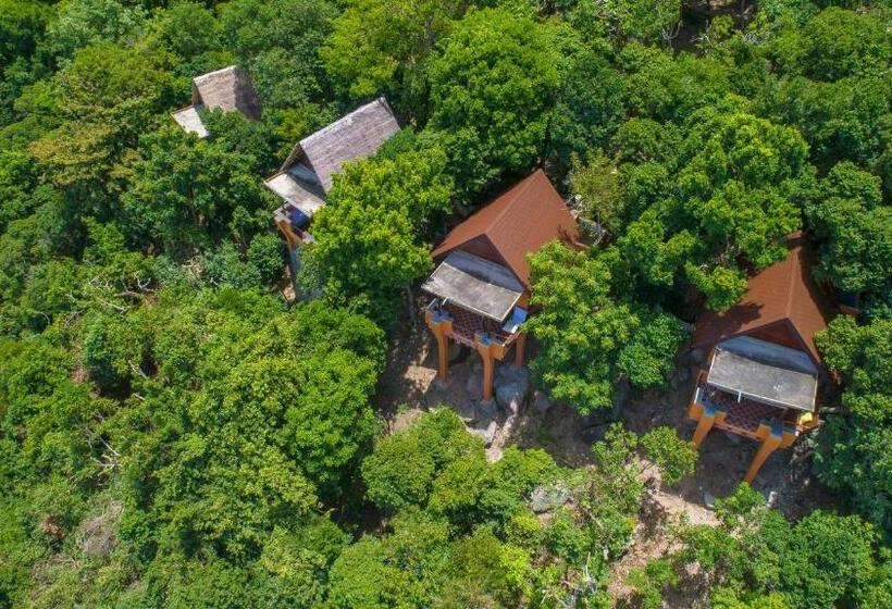 اتاق لوکس با چشم‌انداز دریا, Baan Talay Resort & Yoga