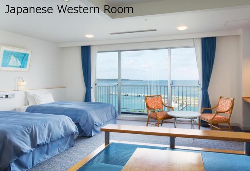带海景的标准房, Marinepiazza Okinawa