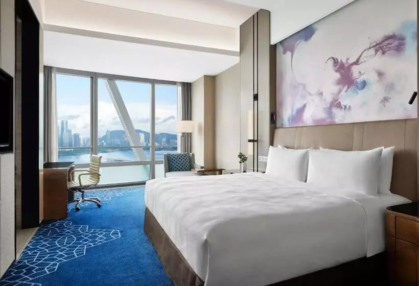 Deluxe-huone Näkymä, Jw Marriott Hotel Shenzhen Bao An International Airport