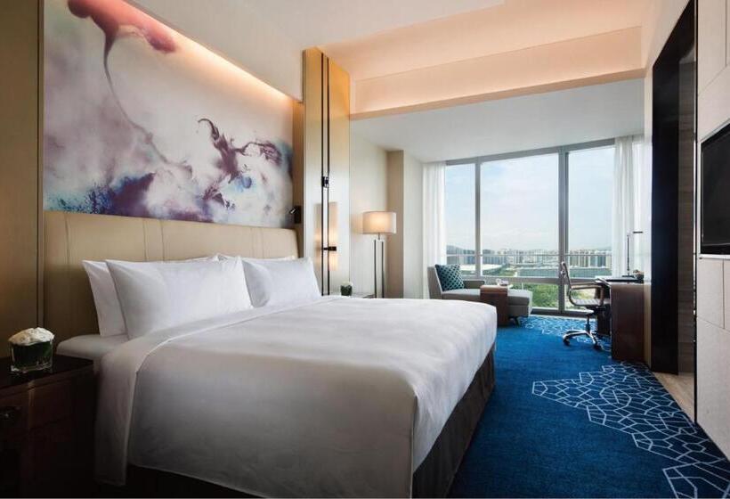 غرفة إدارية سرير كينج, Jw Marriott Hotel Shenzhen Bao An International Airport