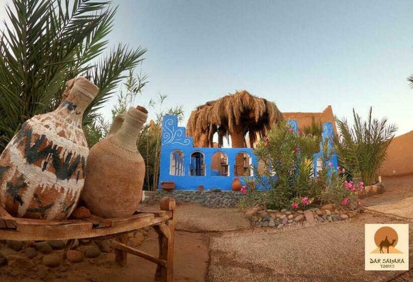 חדר סטנדרט לשלושה עם נוף לגינה, Auberge Kasbah Dar Sahara Tours