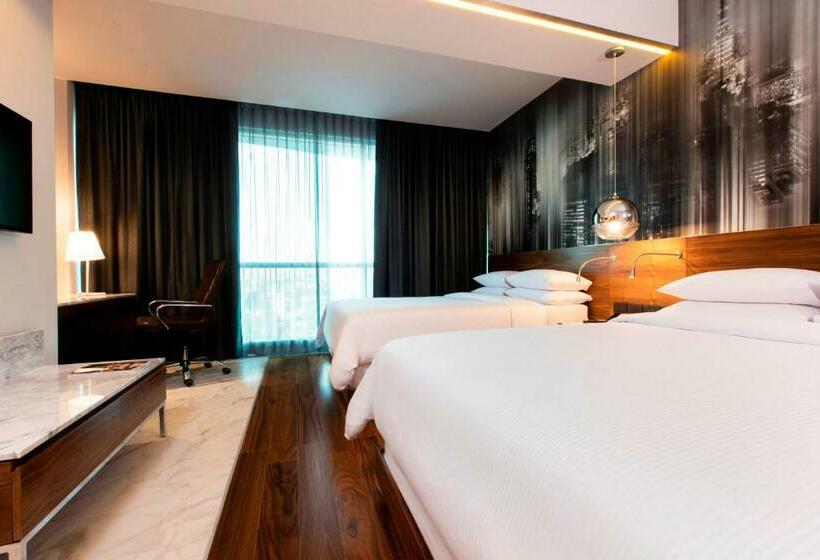 스탠다드 룸 더블 침대 2개, Krystal Urban Guadalajara